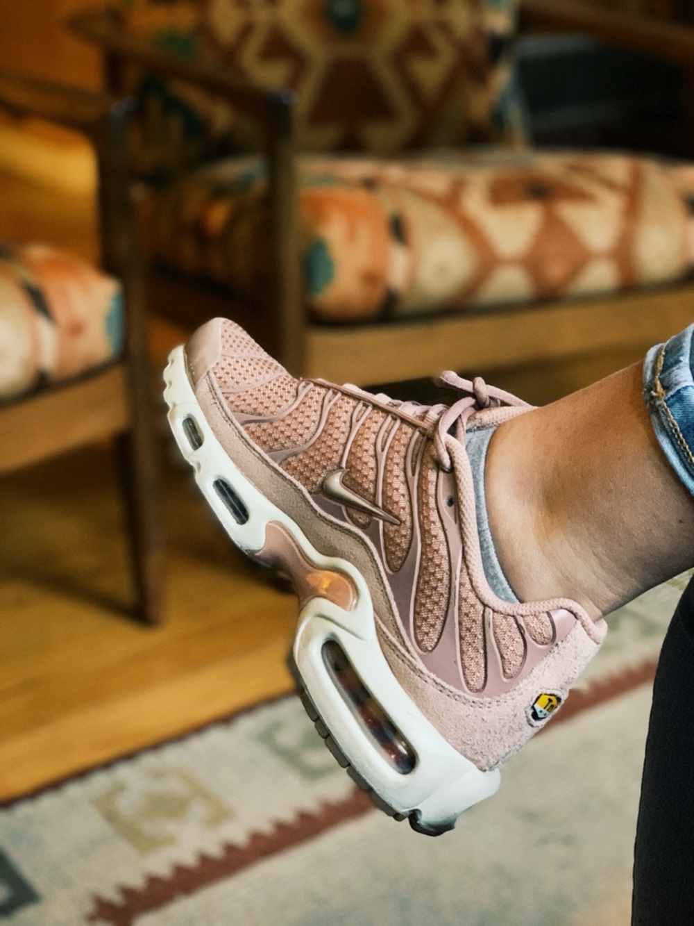 Stunning Nike Women's Dusty Rose Air Max Mesh Sneakers